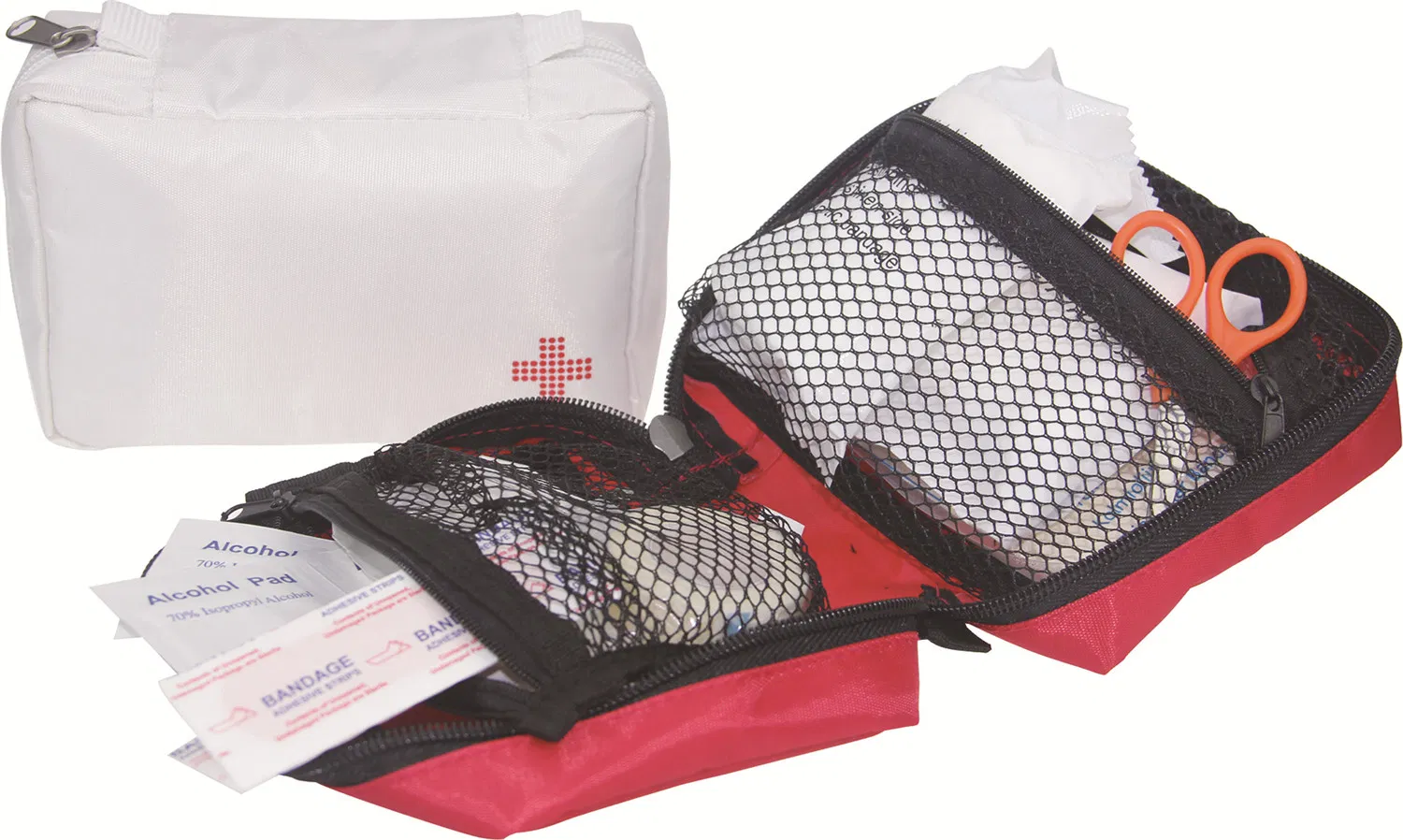 Kit borsa di pronto soccorso per borsa da viaggio CE ISO FDA per famiglia all'aperto