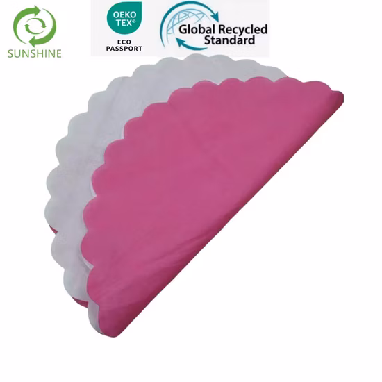 Round Slice Table Mat Pattern Multi-Color Optional Custom Tablecloth Disposable Coffee Shop Restaurant Dinner
