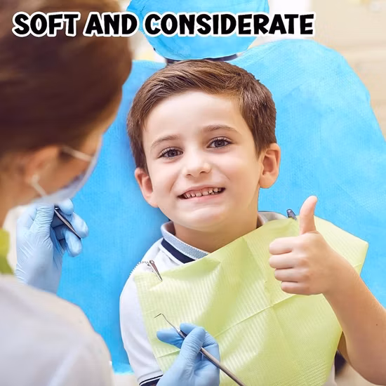 Coprisedia dentale SJ Coprisedia impermeabile monouso in tessuto non tessuto di alta qualità per schienale e poggiatesta della poltrona odontoiatrica