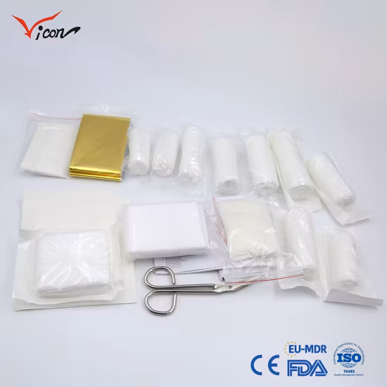 DIN 13164 Borsa da viaggio per auto da viaggio Kit di pronto soccorso Borsa medica per veicoli di emergenza FDA